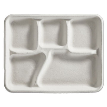 Chinet® Savaday Molded Fiber Food Tray, 1-compartment, 4 X 6, Beige, 250-bag, 4 Bags-carton freeshipping - TVN Wholesale